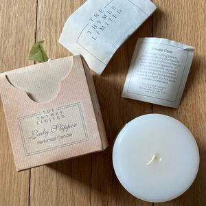 NWT VTG VERY RARE The THYMES LIMITED Collection Lady Slipper Perfumed Candle